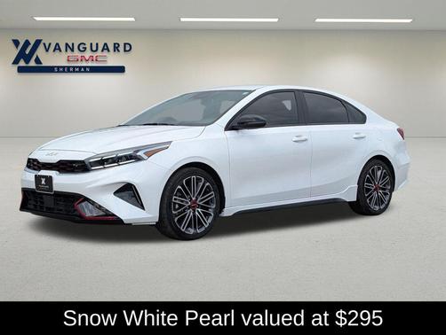 Snow White Pearl 2023 Kia Forte GT