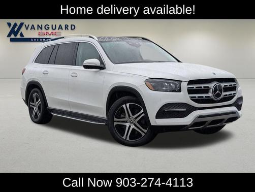 White 2022 Mercedes-Benz GLS 450 4MATIC