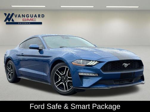 Atlas Blue Metallic 2022 Ford Mustang EcoBoost