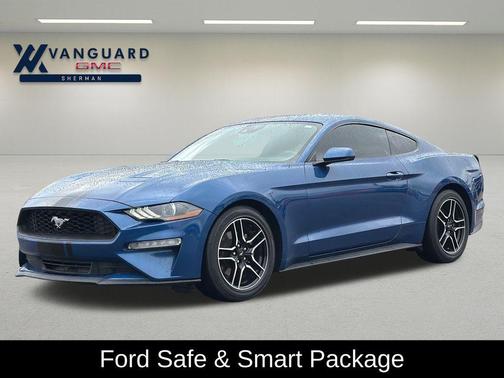 Atlas Blue Metallic 2022 Ford Mustang EcoBoost