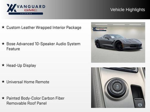 Shark Gray Metallic 2015 Chevrolet Corvette Stingray Z51