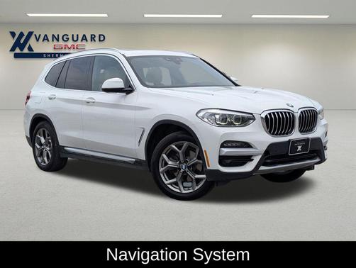 Alpine White 2020 BMW X3 sDrive30i