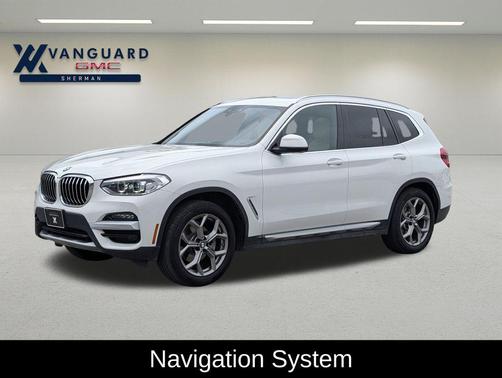 Alpine White 2020 BMW X3 sDrive30i