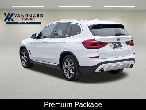 Alpine White 2020 BMW X3 sDrive30i