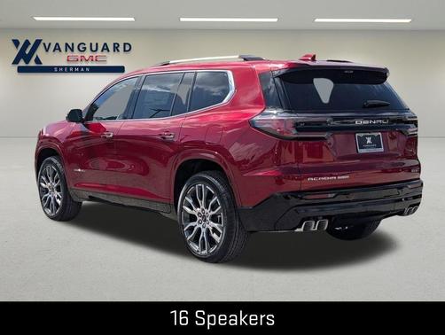 Volcanic Red Tintcoat 2026 GMC Acadia Denali