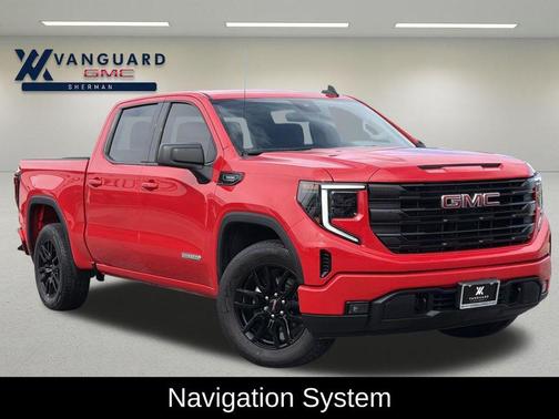 Cardinal Red 2025 GMC Sierra 1500 Elevation