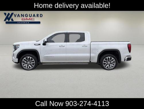 White Frost Tricoat 2023 GMC Sierra 1500 Denali