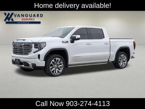 White Frost Tricoat 2023 GMC Sierra 1500 Denali