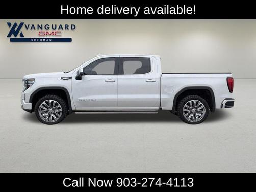 White Frost Tricoat 2023 GMC Sierra 1500 Denali