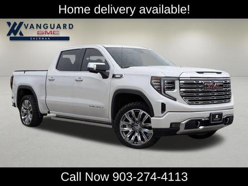 White Frost Tricoat 2023 GMC Sierra 1500 Denali
