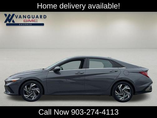 Ecotronic Gray 2025 Hyundai ELANTRA Limited