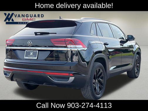 Deep Black 2021 Volkswagen Atlas Cross Sport 3.6L V6 SE w/Technology