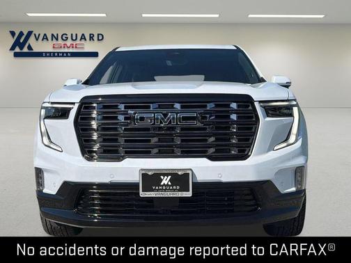 Glacier White Tricoat 2026 GMC Acadia Denali