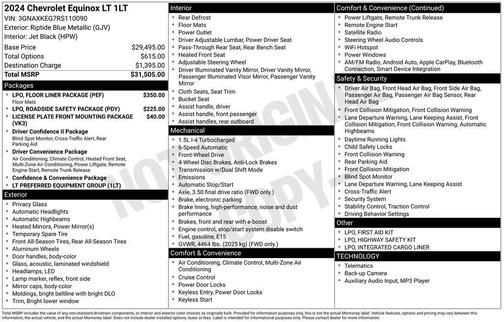 2024 Chevrolet Equinox 1LT