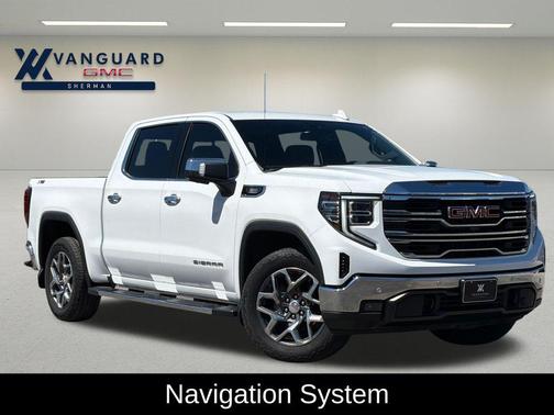 Summit White 2022 GMC Sierra 1500 SLT