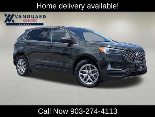 Green Metallic 2023 Ford Edge SEL