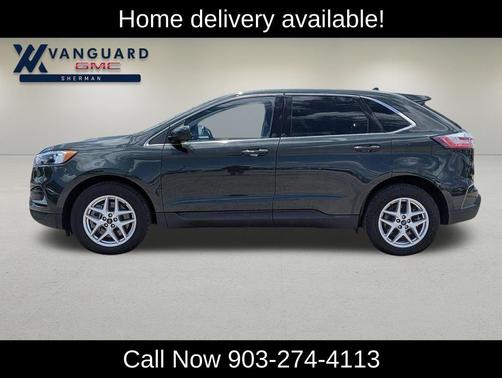 Green Metallic 2023 Ford Edge SEL