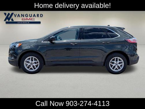Green Metallic 2023 Ford Edge SEL