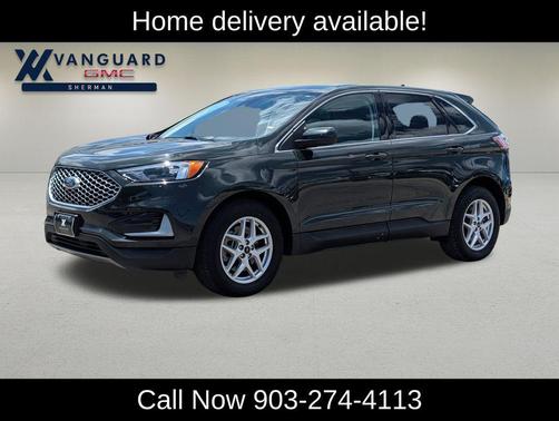 Green Metallic 2023 Ford Edge SEL