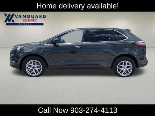 Green Metallic 2023 Ford Edge SEL
