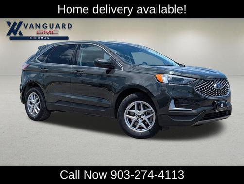 Green Metallic 2023 Ford Edge SEL