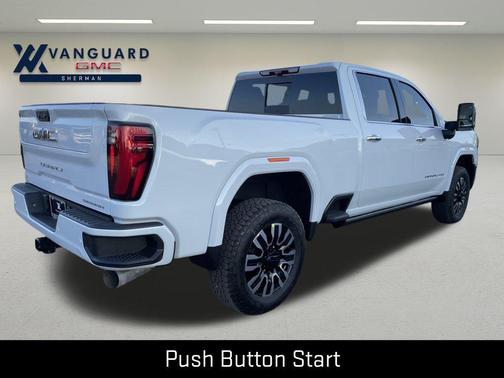 Glacier White Tricoat 2026 GMC Sierra 2500 Denali Ultimate