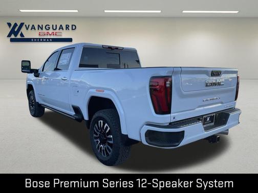 Glacier White Tricoat 2026 GMC Sierra 2500 Denali Ultimate