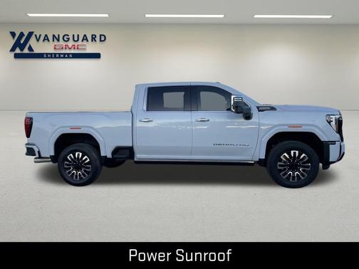 Glacier White Tricoat 2026 GMC Sierra 2500 Denali Ultimate