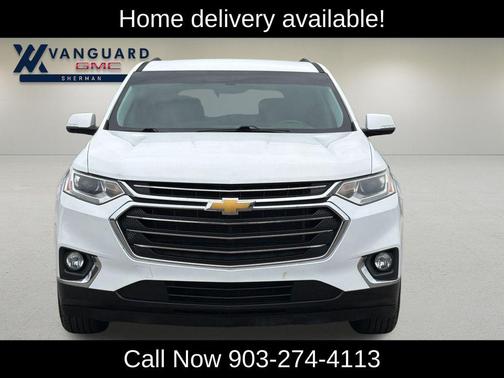 Summit White 2020 Chevrolet Traverse LT Cloth