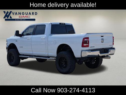 Bright White Clearcoat 2024 RAM 2500 Laramie Crew Cab 4x4 6'4' Box
