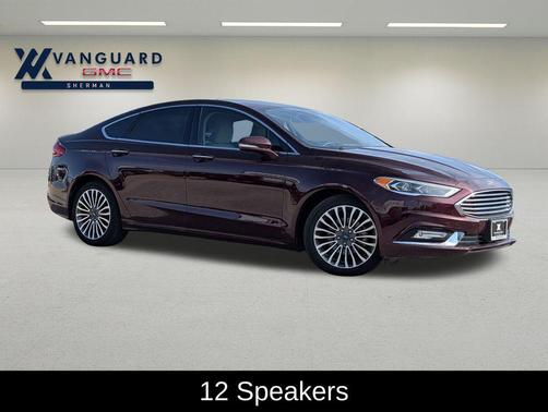 Burgundy 2018 Ford Fusion Titanium