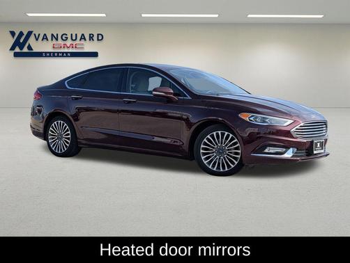 Burgundy 2018 Ford Fusion Titanium