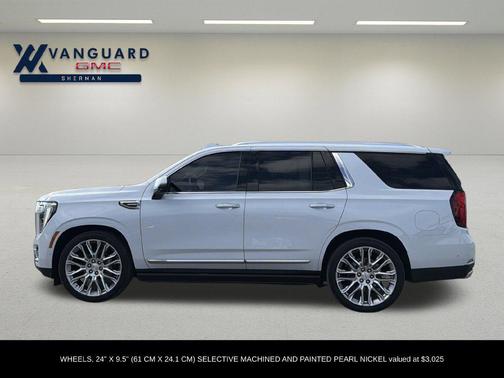 Glacier White Tricoat 2026 GMC Yukon Denali