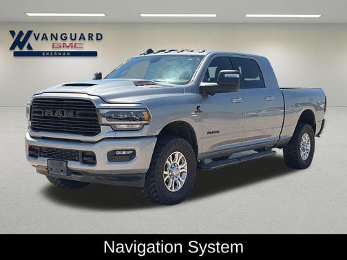 Billet Silver Metallic Clearcoat 2024 RAM 2500 Laramie Crew Cab 4x4 6'4' Box