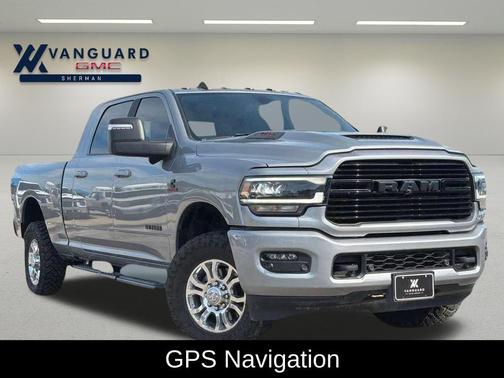 Billet Silver Metallic Clearcoat 2024 RAM 2500 Laramie Crew Cab 4x4 6'4' Box