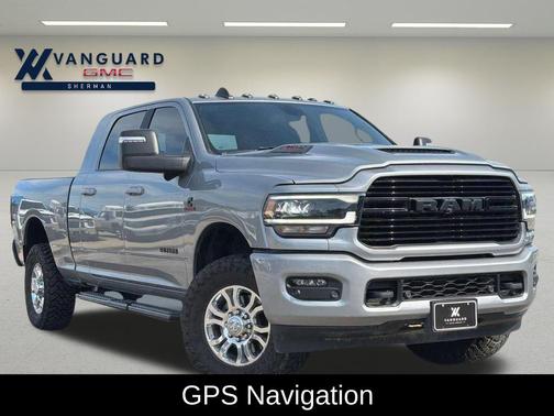 Billet Silver Metallic Clearcoat 2024 RAM 2500 Laramie Crew Cab 4x4 6'4' Box