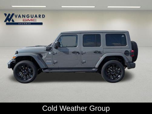 Sting-Gray Clearcoat 2023 Jeep Wrangler 4xe Sahara