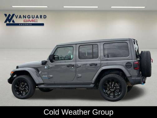 Sting-Gray Clearcoat 2023 Jeep Wrangler 4xe Sahara