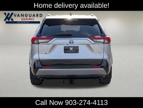 Silver Sky Metallic/Midnight Black Metallic 2021 Toyota RAV4 Hybrid SE