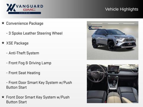 Silver Sky Metallic/Midnight Black Metallic 2021 Toyota RAV4 Hybrid SE