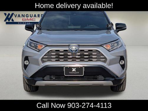 Silver Sky Metallic/Midnight Black Metallic 2021 Toyota RAV4 Hybrid SE