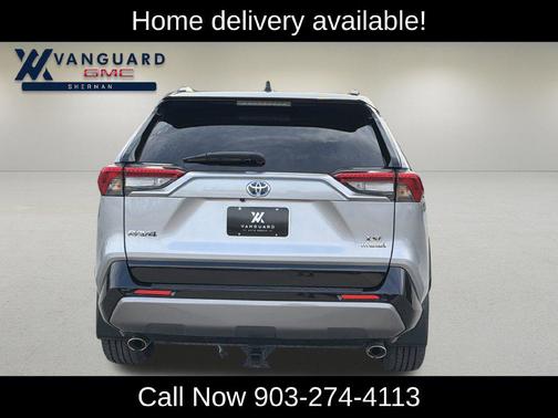Silver Sky Metallic/Midnight Black Metallic 2021 Toyota RAV4 Hybrid SE