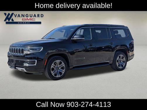 Diamond Black Crystal Pearlcoat 2024 Jeep Wagoneer Series II 4x2