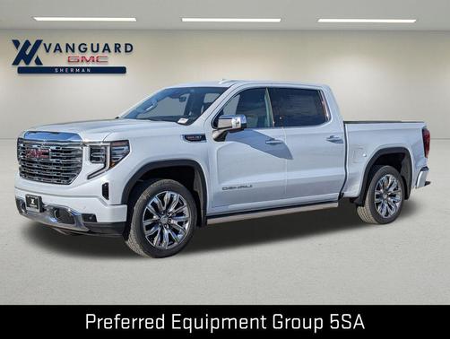 Glacier White Tricoat 2026 GMC Sierra 1500 Denali