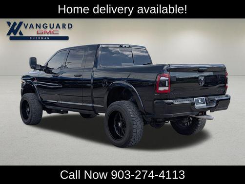 Diamond Black Crystal Pearlcoat 2021 RAM 2500 Limited Mega Cab 4x4 6'4' Box
