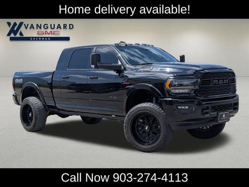 Diamond Black Crystal Pearlcoat 2021 RAM 2500 Limited Mega Cab 4x4 6'4' Box