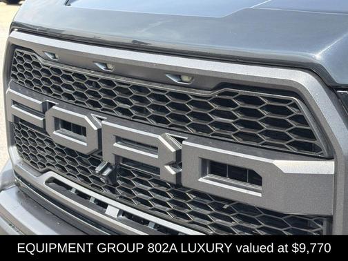 Shadow Black 2018 Ford F-150 Raptor