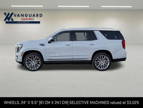 Glacier White Tricoat 2026 GMC Yukon Denali