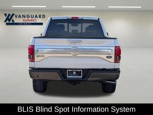 White Platinum Metallic Tri-Coat 2017 Ford F-150 King Ranch