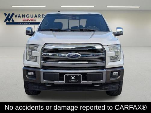 White Platinum Metallic Tri-Coat 2017 Ford F-150 King Ranch